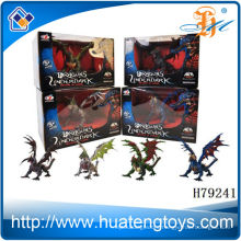 2014 Most Popular assembly plastic mini toy flying dragon for kids